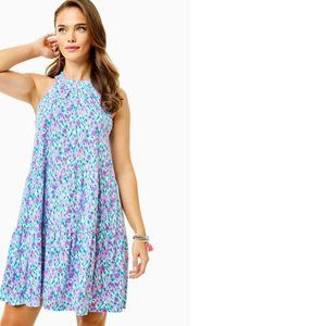 Lilly Pulitzer Jerrica Swing Dress Size Medium Hottie Dottie Hard to Find HTF